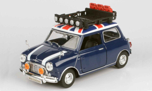 Mini Morris Cooper, tmavo-modrá